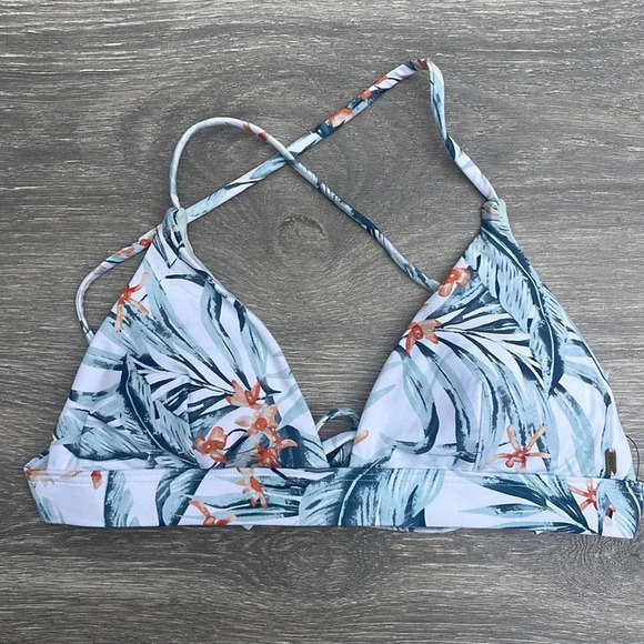 Rip Curl Diamond Bay Crossback Tri & Cheeky Hi Pant, white - Picture 4 of 16